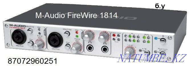 звуковая карта M-Audio FireWire 1814 (#951) Алматы - изображение 1