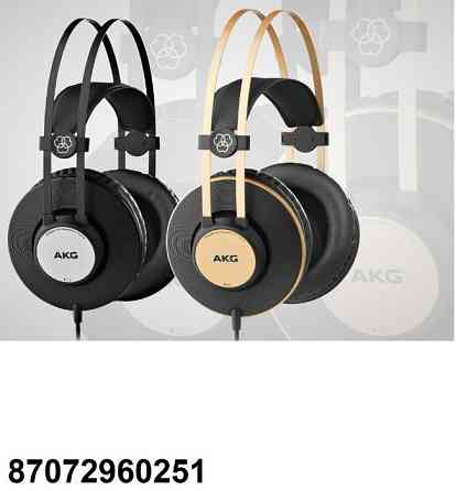 Продам студийные наушники фирмы AKG K72 Almaty