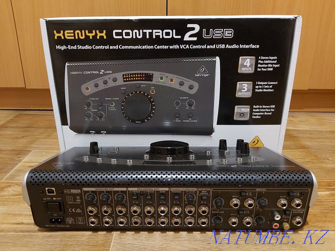 Новый контроллер для студийных мониторов BEHRINGER Control 2 USB Алматы - изображение 2
