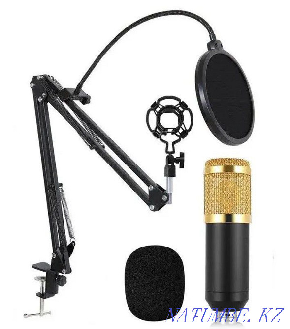 BM800 studio condenser microphone Almaty - photo 2