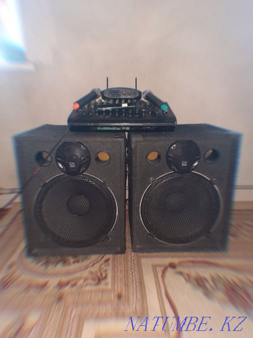 Музыкальный Аппарат полный комплект на 1000Вт стерео для свадьб и т.д. Кызылорда - изображение 1