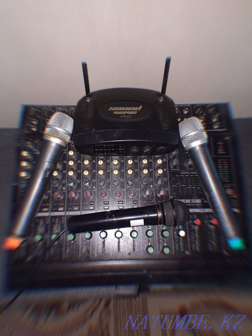 Музыкальный Аппарат полный комплект на 1000Вт стерео для свадьб и т.д. Кызылорда - изображение 3