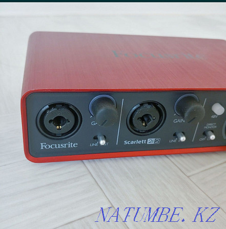 Focusrite 2i2 дыбыс картасы.  отбасы  - изображение 3