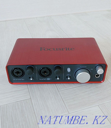 Focusrite 2i2 дыбыс картасы.  отбасы  - изображение 1