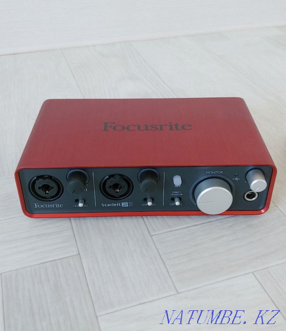 Focusrite 2i2 sound card. Semey - photo 1