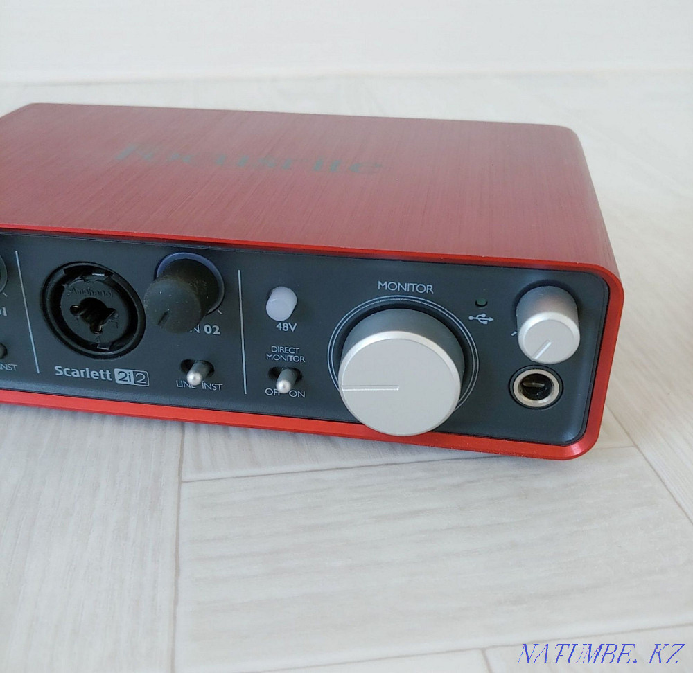 Focusrite 2i2 sound card. Semey - photo 2