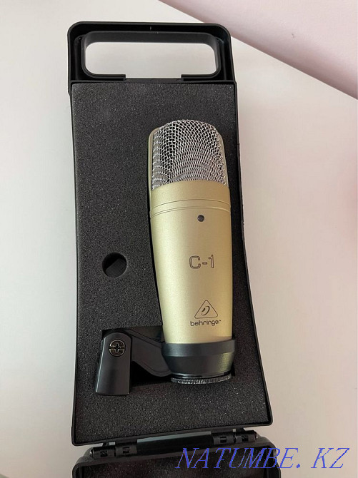 Микрофон Behringer C-1 күміс  Астана - изображение 2