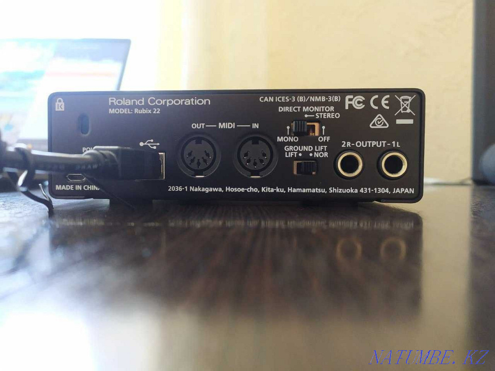 Внешняя Звуковая Карта Roland Rubix 22 Семей - изображение 2