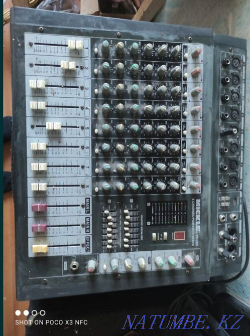 Speakers and mixing console for sale Petropavlovsk - photo 2