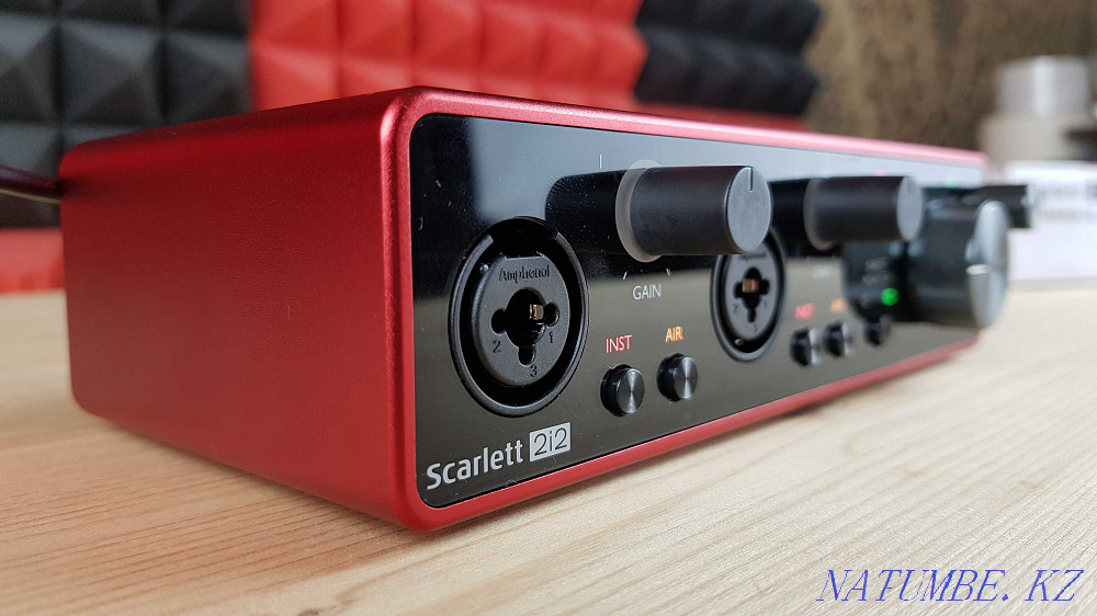 focusrite scarlett 2i2 3rd gen sound card Atyrau - photo 2