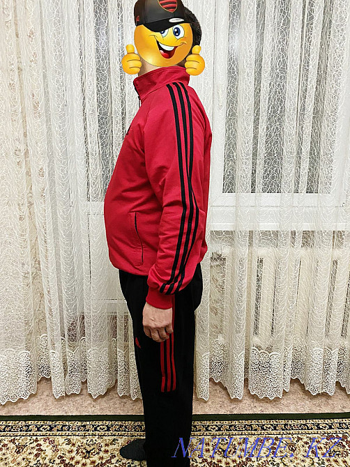 ADIDAS Спортивные Костюм Мужские Куртки размер XXL Фирменный Новый Алматы - изображение 3