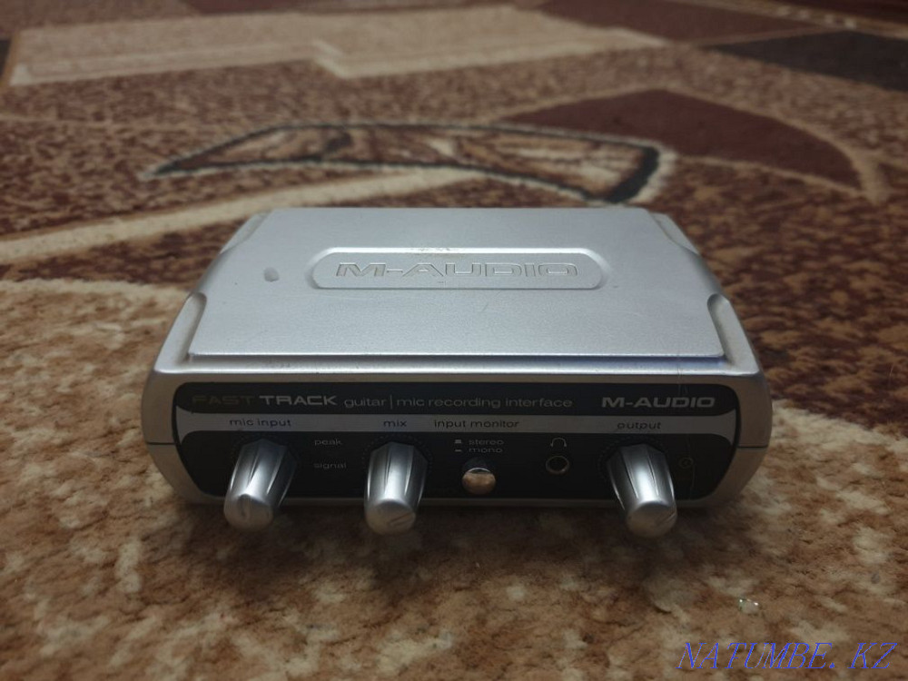 M audio fast track guitar amplifier Усть-Каменогорск - изображение 3