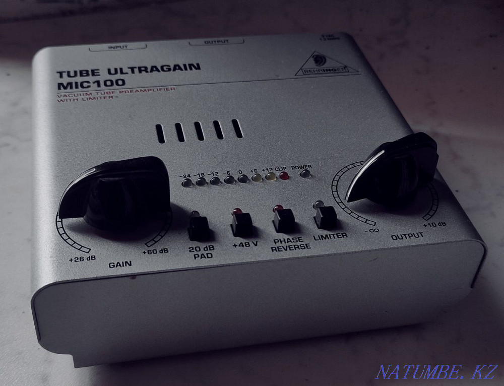 Продам предусилитель Behringer mic100 Караганда - изображение 1