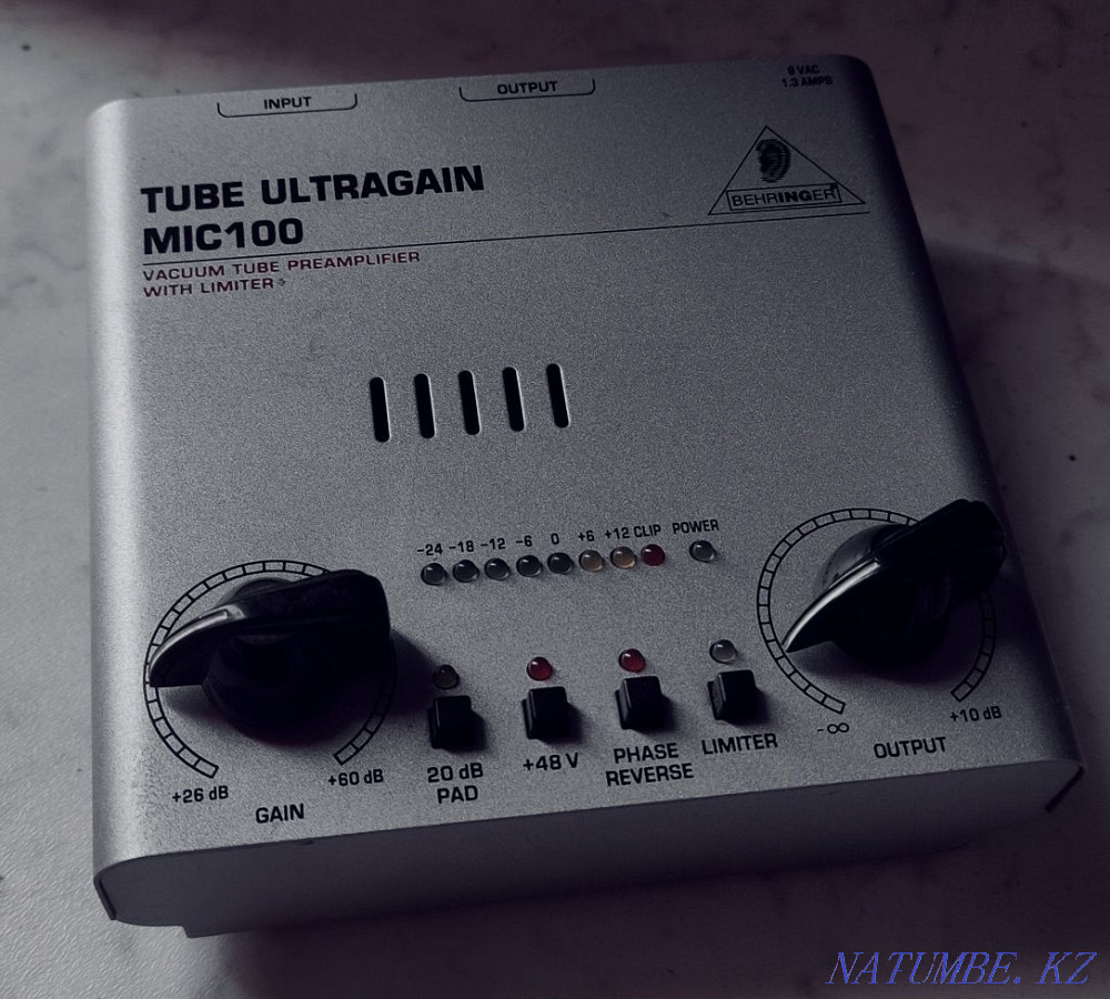 Продам предусилитель Behringer mic100 Караганда - изображение 4