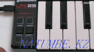 akai lpk25 миди клавиатура Талдыкорган - изображение 2