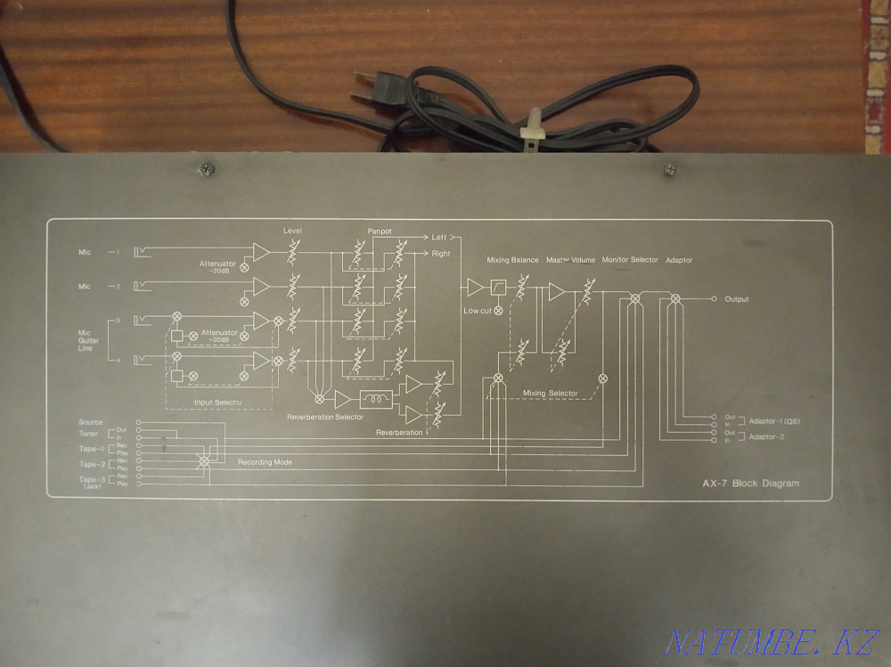home studio mixer sansui-ax-7 Almaty - photo 7