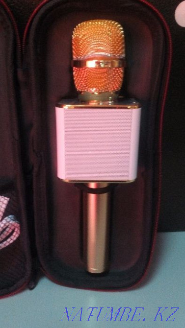Беспроводной микрофон для караоке Tuxun Q7 Усть-Каменогорск - изображение 1