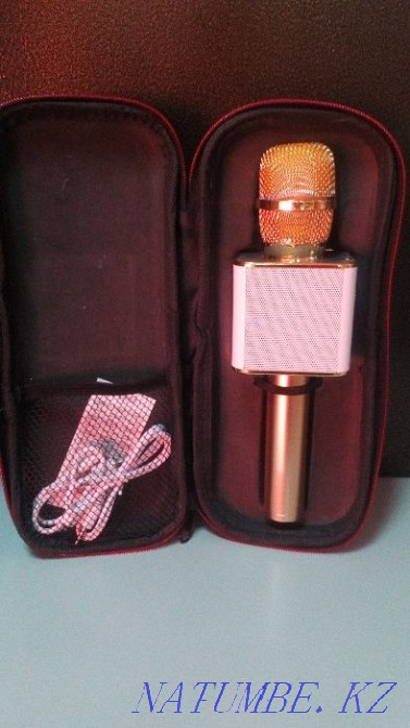Беспроводной микрофон для караоке Tuxun Q7 Усть-Каменогорск - изображение 3