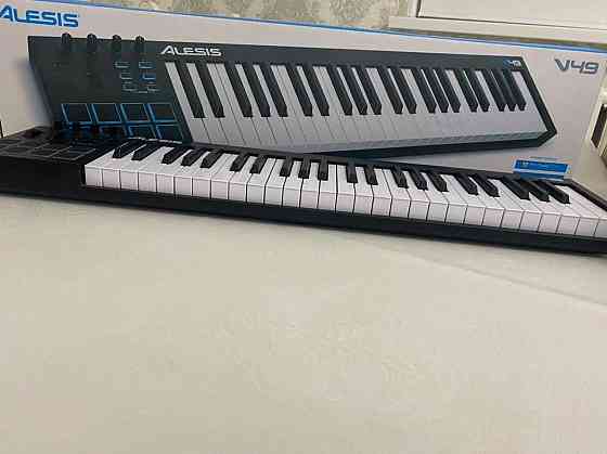 Midi клавиатура Alesis V49 для студии звукозаписи Кызылорда