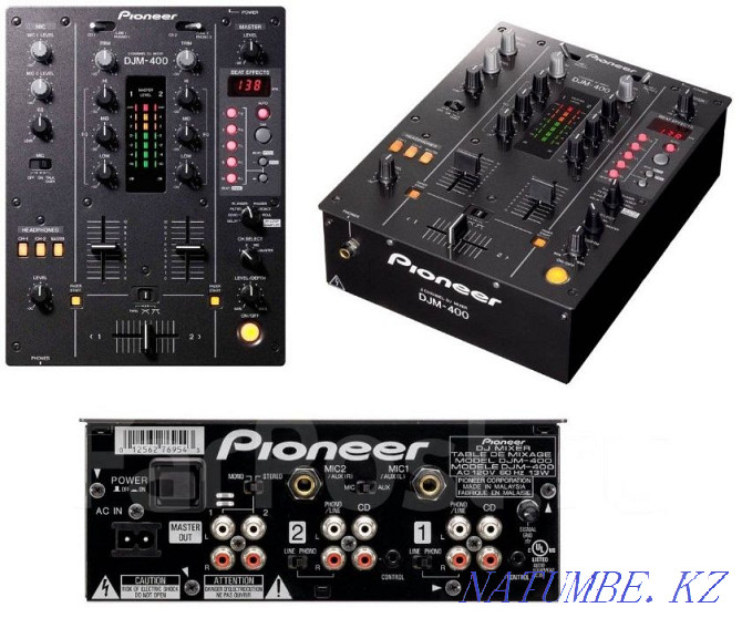 Pioneer DJM400 араластырғыш және CDJ400 ойнатқышы  Алматы - изображение 1