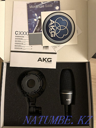 AKG C3000 конденсаторный микрофон Алматы - изображение 2