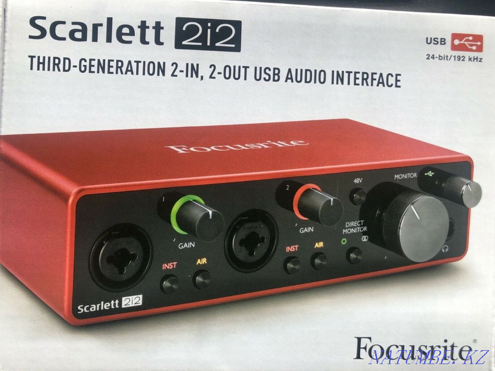 Звуковая карта focusrite 2i2 3rd gen