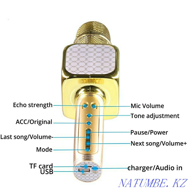 Karaoke microphone / Microphone / Karaoke microphone / Karaoke microphone Astana - photo 6