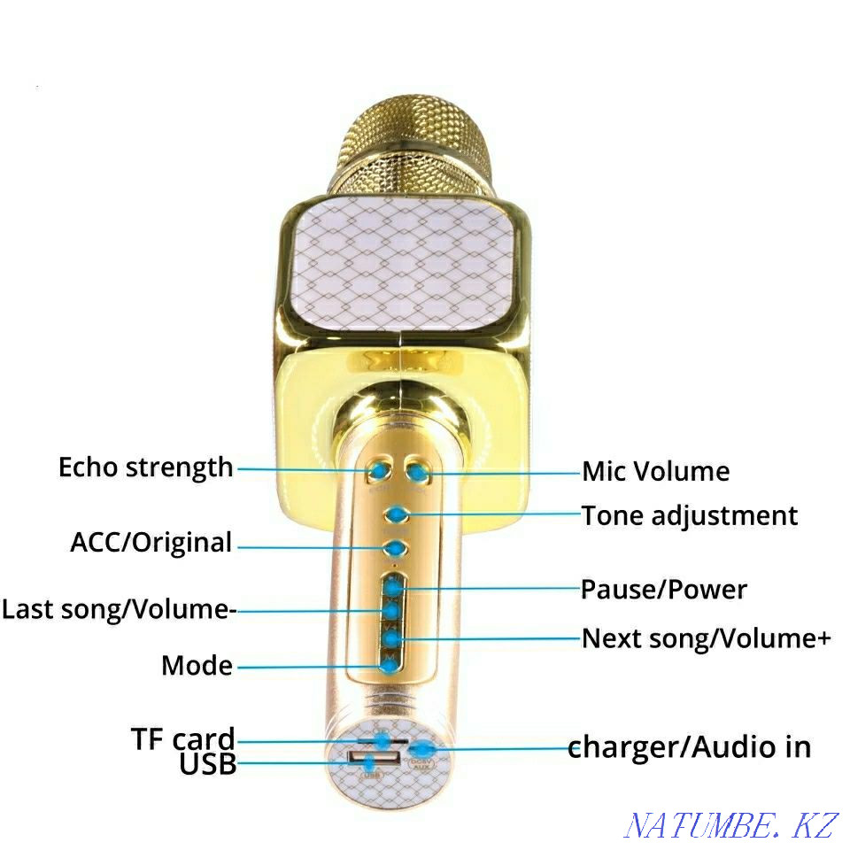 Караоке микрофон / Микрофон / Караоке микрофон / Караоке микрофон  Астана - изображение 6