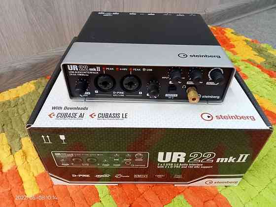 Steinberg UR22MKII USB аудиоинтерфейс Алгабас