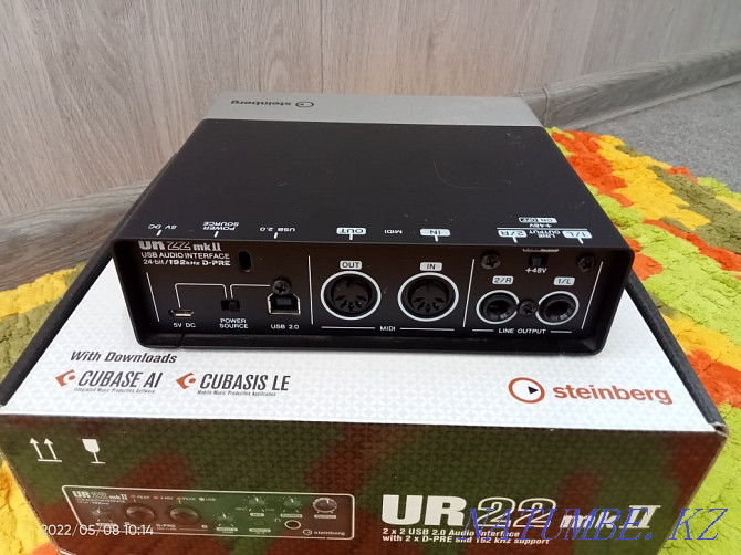 Steinberg UR22MKII USB audio interface Алгабас - photo 2