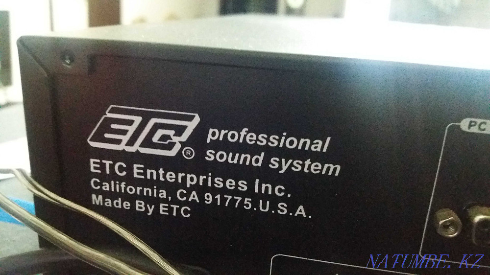 күшейткіш араластырғыш ETC HC 2000.PROFESSIONAL DSP  Алматы - изображение 1