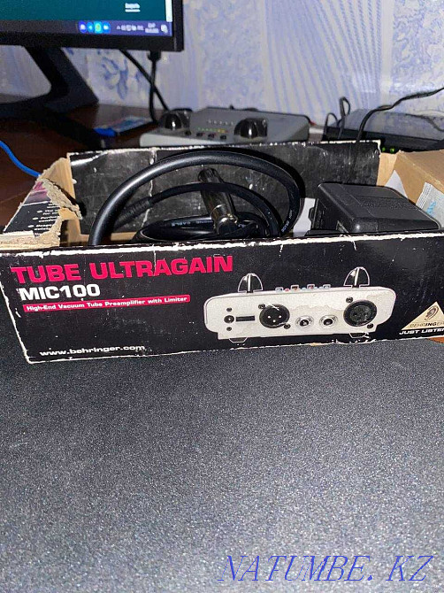 BEHRINGER tube ultragain mic100 Караганда - изображение 4