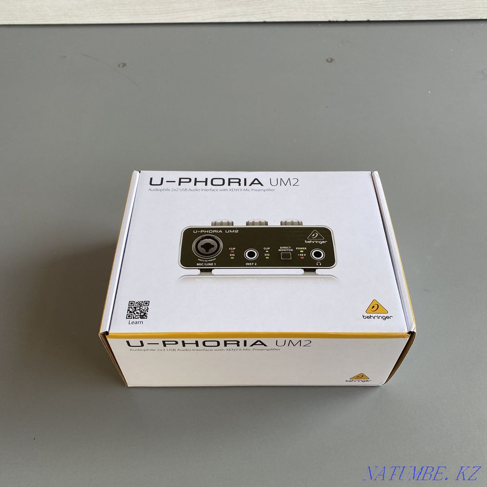 Behringer Uphoria Um2 Usb дыбыс картасы Шымкент - изображение 1