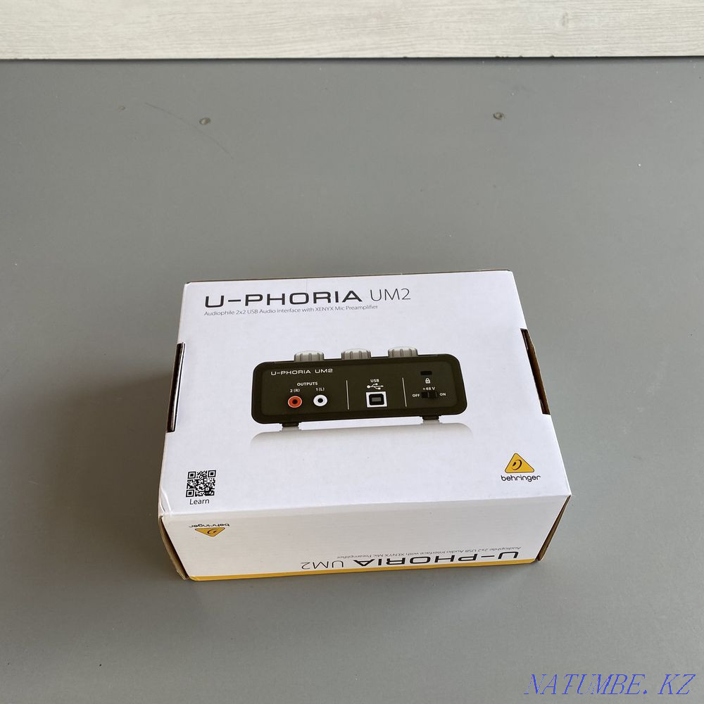 Behringer Uphoria Um2 Usb дыбыс картасы Шымкент - изображение 2