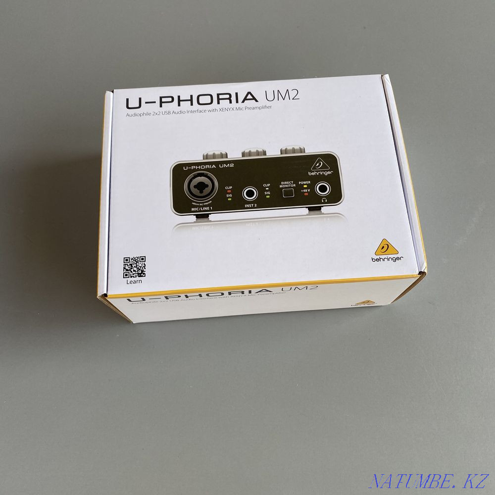 Behringer Uphoria Um2 Usb дыбыс картасы Шымкент - изображение 5