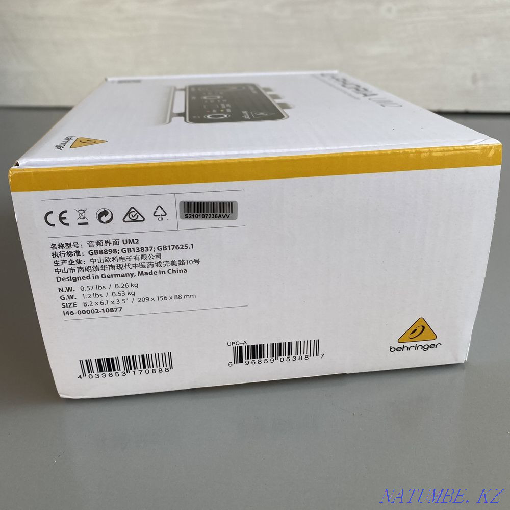 Behringer Uphoria Um2 Usb дыбыс картасы Шымкент - изображение 3