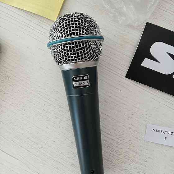 Shure Beta 58A Mexico микрофон динамический Shymkent