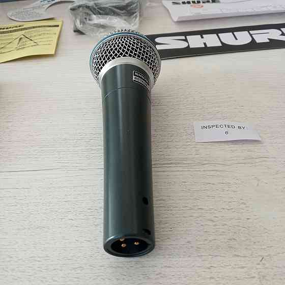 Shure Beta 58A Mexico микрофон динамический Шымкент