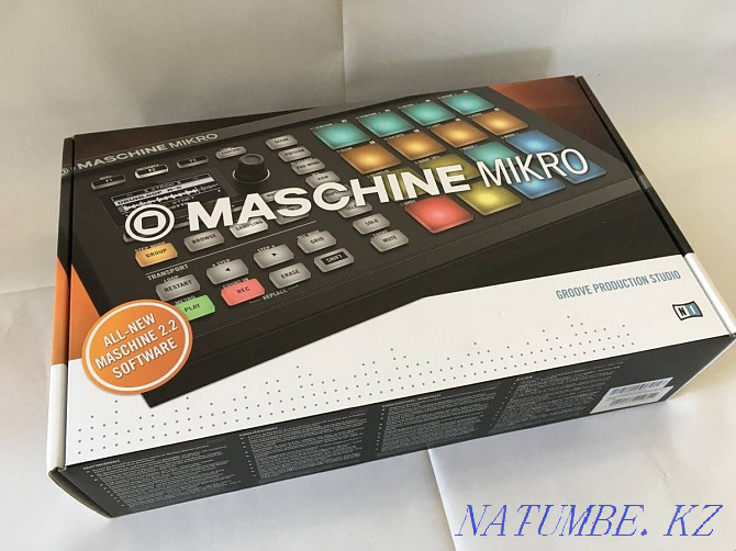 Maschine mikro mk 2 драм машина для Битмейкеров и студий звукозаписи Атырау - изображение 3