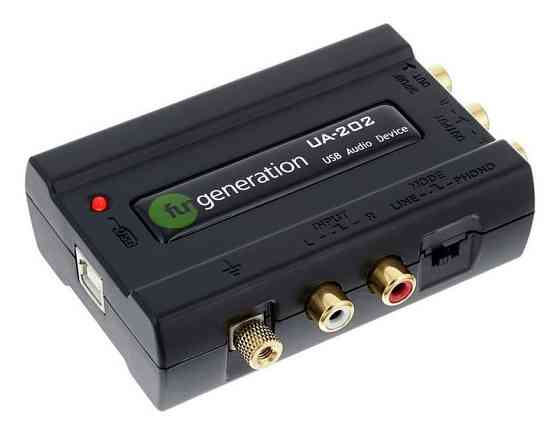 Внешняя звуковая карта USB аудиоинтерфейс FUN Generation новая в упак. Aqtobe