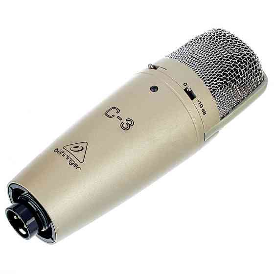 Студийный конденсаторный микрофон Behringer C-3 Astana