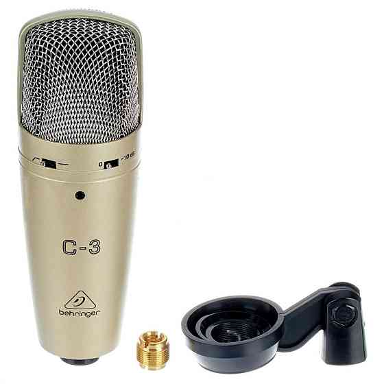 Студийный конденсаторный микрофон Behringer C-3  Астана