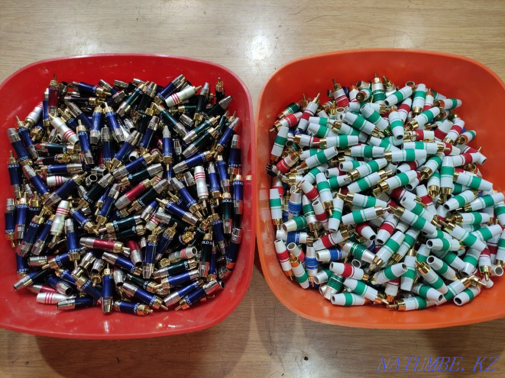 Professional RCA connectors for acoustics Almaty - photo 1
