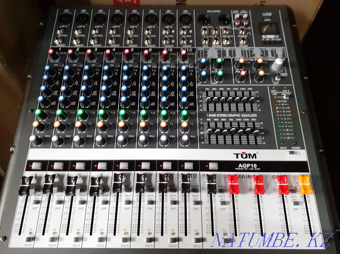 Active mixing console Agp 10 new Almaty - photo 3