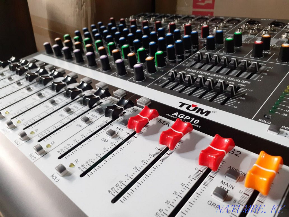Active mixing console Agp 10 new Almaty - photo 6