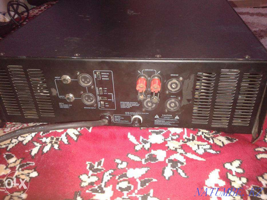 Audio power amplifier power amplifier p9600 s. Exchange is possible. Kostanay - photo 3