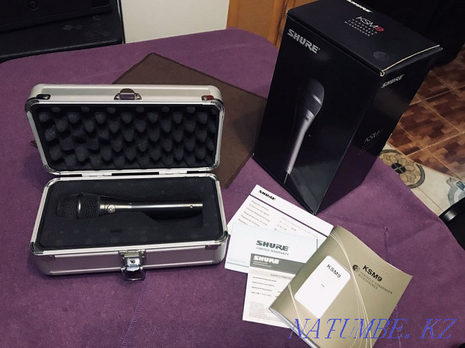 TOP vocal Shure ksm9 condenser microphone with great sound Astana - photo 1