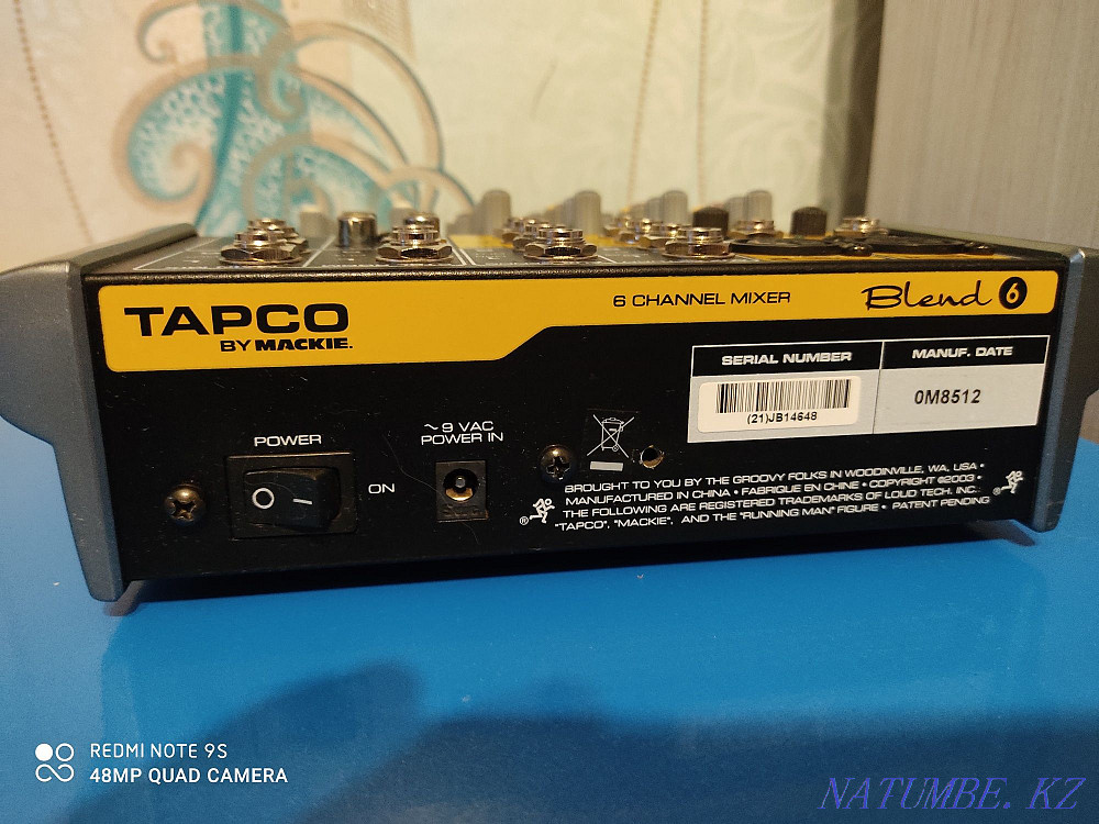 Микшерный пульт Tapco by Mackie Blend 6 Экибастуз - изображение 3