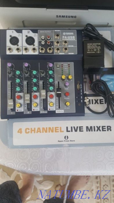 Mixer YAMAHA F4-USB - mixing console  - photo 4