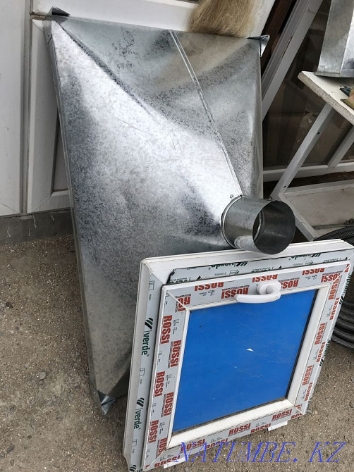 Вытяжка дымоход ролики для ворот пластик с доставкой Актау - изображение 2